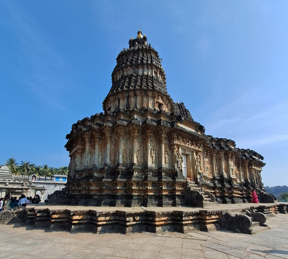 ಶೃಂಗೇರಿಯ ವಿದ್ಯಾಶಂಕರ ದೇವಸ್ಥಾನ 